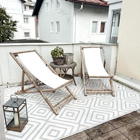 Zentrale Wohnung + Dachterrasse Sonthofen Eksteriør billede