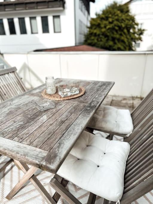 Zentrale Wohnung + Dachterrasse Sonthofen Eksteriør billede