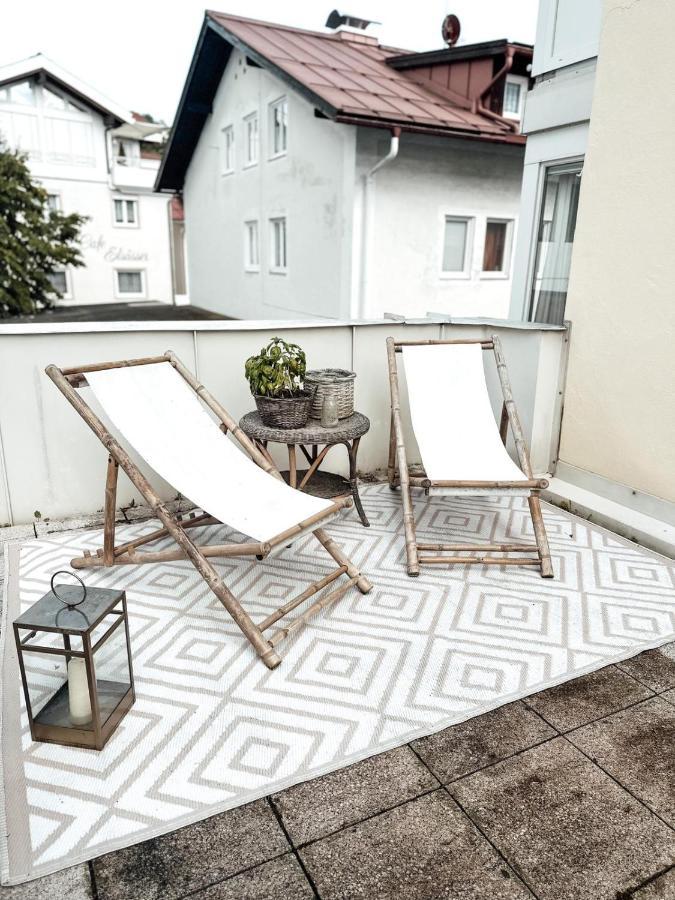 Zentrale Wohnung + Dachterrasse Sonthofen Eksteriør billede